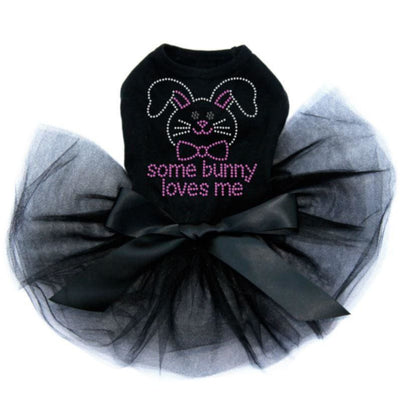 Some Bunny Loves Me Tutu Dog Dress clothes for small dogs, cute dog apparel, cute dog clothes, cute dog dresses, dog apparel