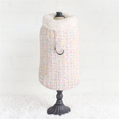 Chanel Tweed Dog Coat in Candy Dog Apparel NEW ARRIVAL