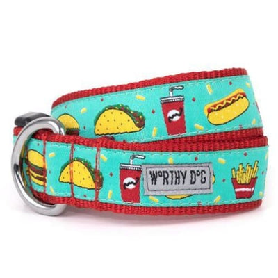 - Food Fest Collar & Leash Collection NEW ARRIVAL WORTHY DOG