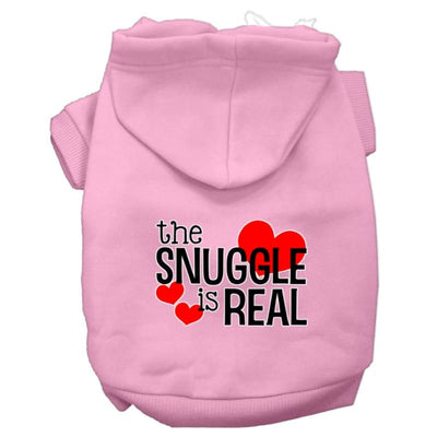 The Snuggle Is Real Dog Hoodie MORE COLOR OPTIONS