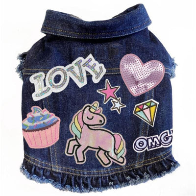 Love Unicorns Denim Jacket NEW ARRIVAL