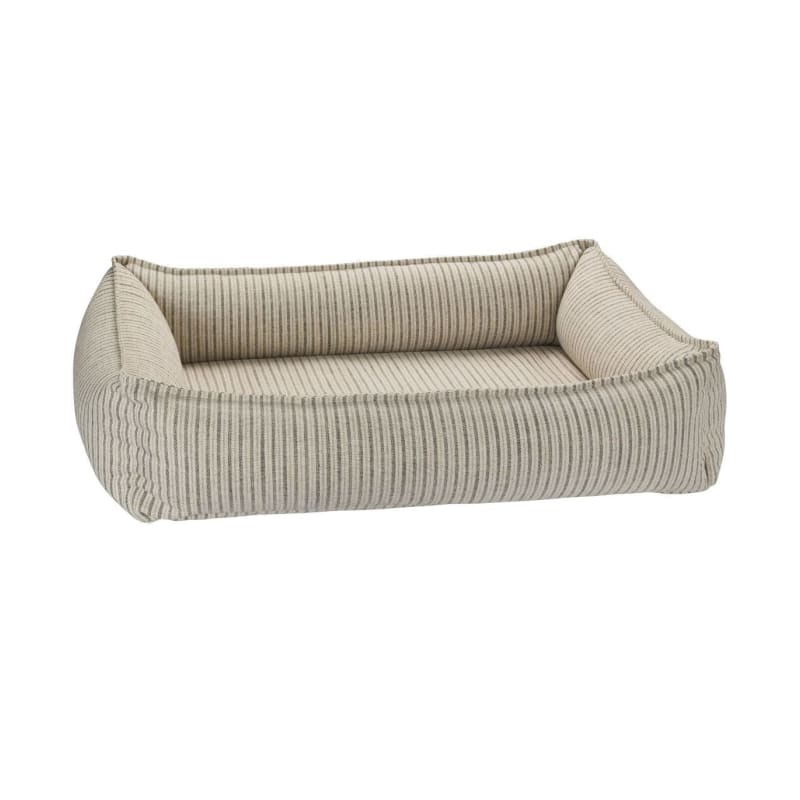 Bowsers Augusta Microlinen Urban Lounger Dog Bed Dog Beds bolster beds for dogs, BOWSERS, luxury dog beds, memory foam dog beds, orthopedic