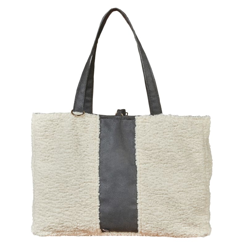 Ivory Sheepskin Carry-All dog carriers, luxury dog carriers, luxury dog purse carriers, NEW ARRIVAL