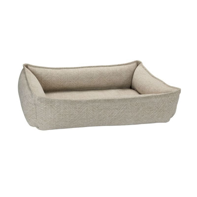 Bowsers Natura Micro Jacquard Urban Lounger Dog Bed Dog Beds bolster beds for dogs, BOWSERS, luxury dog beds, memory foam dog beds,