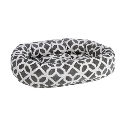 Bowsers Palazzo Chenille Microvelvet Donut Dog Bed Dog Beds bagel beds for dogs, bolster beds for dogs, BOWSERS, cute dog beds, donut beds