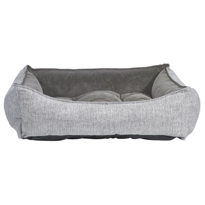 Bowsers Allumina Microlinen Scoop Dog Bed Dog Beds bolster beds for dogs, BOWSERS, luxury dog beds, memory foam dog beds, orthopedic dog
