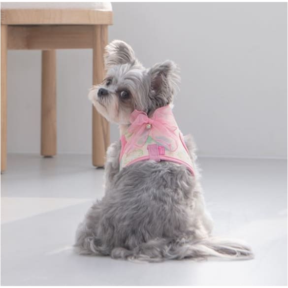Angeline Pink Dog Vest Harness Pet Collars & Harnesses NEW ARRIVAL