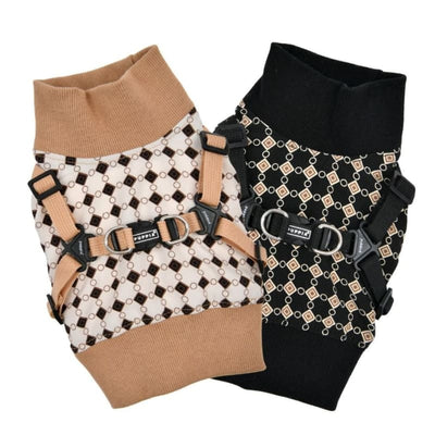 Puppia Jace Dog Harness Sweater NEW ARRIVAL, PUPPIA, PUPPIA HARNESS SWEATER