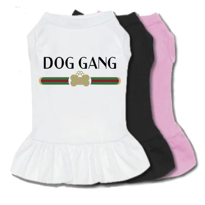 Dog Gang Dog Dress Dog Apparel MADE TO ORDER, NEW ARRIVAL, vsk_disable