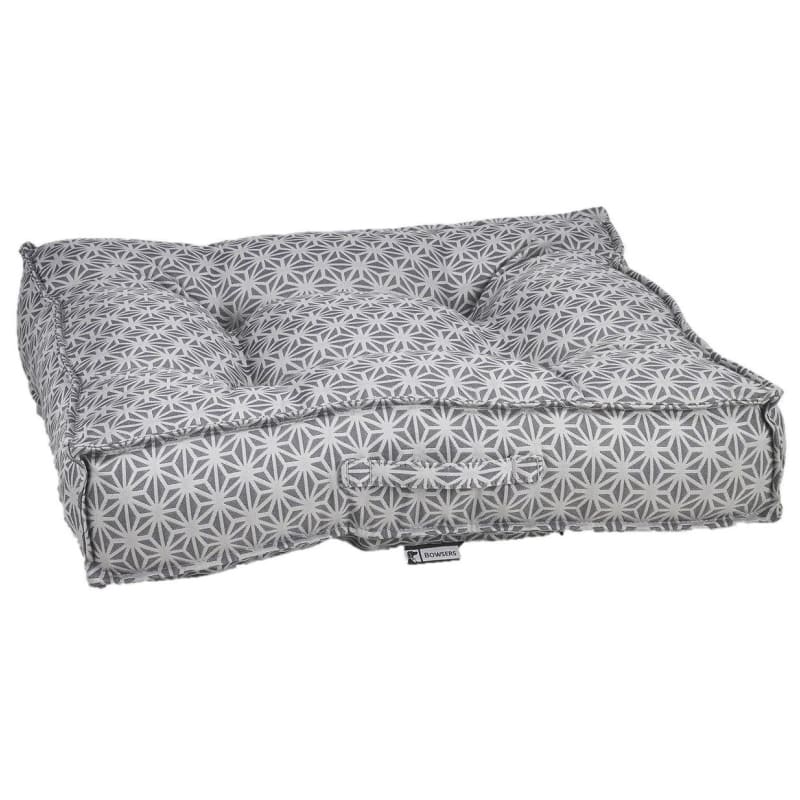 Bowsers Mercury Micro Jacquard Piazza Dog Bed Dog Beds BOWSERS