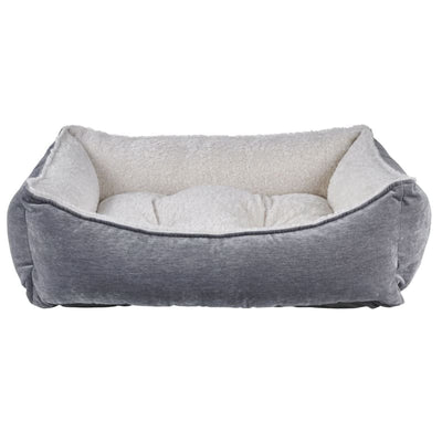 Bowsers Pumice Microvelvet Scoop Dog Bed Dog Beds bolster beds for dogs, BOWSERS, luxury dog beds, memory foam dog beds, orthopedic dog beds