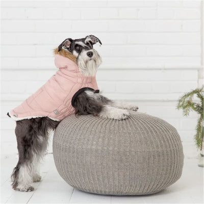 Pink Elasto-Fit Urban Dog Parka Dog Apparel NEW ARRIVAL