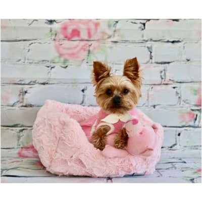 - Bella Dog Bed in Baby Pink doggie designs NEW ARRIVAL