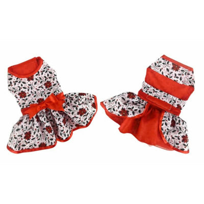Holiday Dog Harness Dress clothes for small dogs, cute dog apparel, cute dog clothes, cute dog dresses, dog apparel
