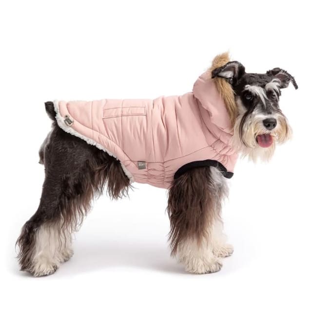 Pink Elasto-Fit Urban Dog Parka Dog Apparel NEW ARRIVAL