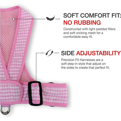 Precision Fit Gingham Step-In Dog Harness MORE COLOR OPTIONS, NEW ARRIVAL