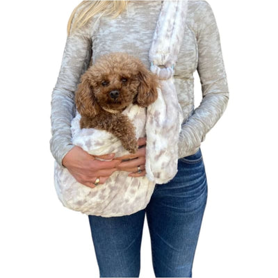 Adjustable Grey Linx FurBaby Sling Dog Carrier Pet Carriers & Crates dog carriers, dog carriers backpack, dog carriers slings, dog purse 