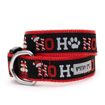 Ho Ho Ho! Dog Collar & Leash Collection Pet Collars & Harnesses bling dog collars, cute dog collar, dog collars, fun dog collars, leather 