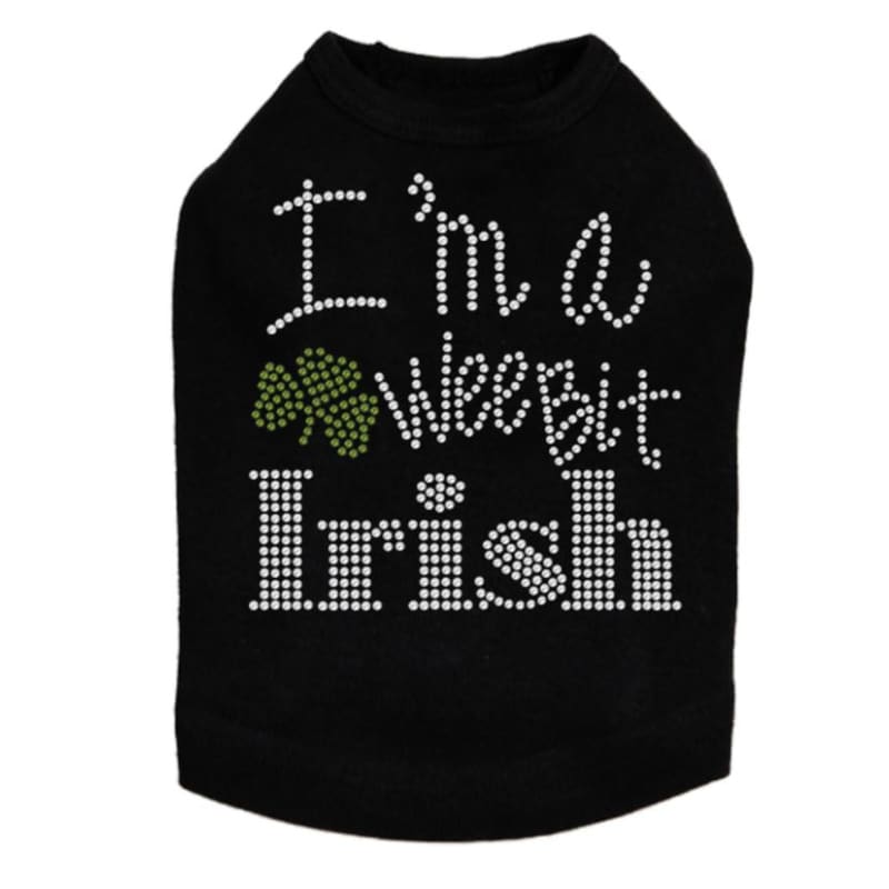 I’m A Wee Bit Irish Dog Tank Top dog in the closet, MORE COLOR OPTIONS