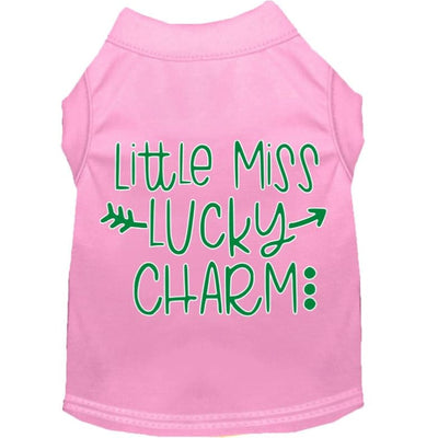 Little Miss Lucky Charm Dog T-Shirt MIRAGE T-SHIRT, MORE COLOR OPTIONS