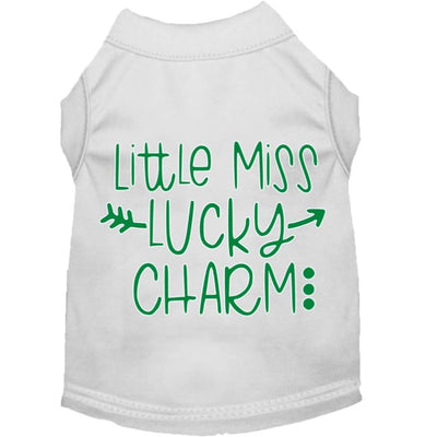 Little Miss Lucky Charm Dog T-Shirt MIRAGE T-SHIRT, MORE COLOR OPTIONS