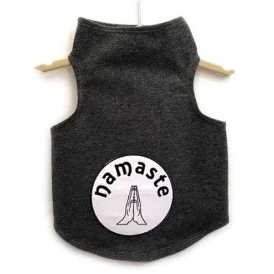 Namaste Dog Tank Top clothes for small dogs, cute dog apparel, cute dog clothes, dog apparel, dog sweaters
