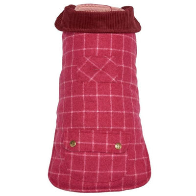 - Pink Tweed Dog Coat NEW ARRIVAL