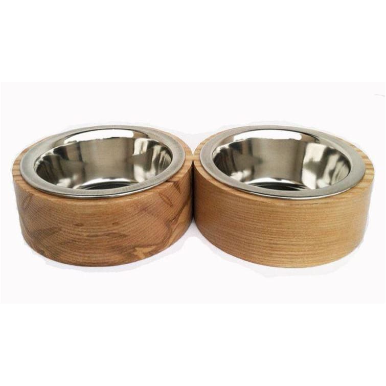 - Petite Ash Double Diner Dog Bowl NEW ARRIVAL