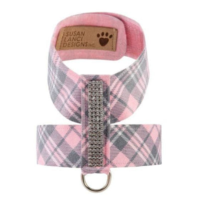 - Scotty Tinkie Harness Puppy Pink Plaid