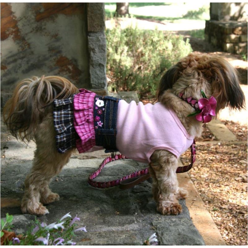 The Francine Denim Dog Skirt