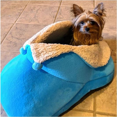 - Slipper Dog Bed burrow beds for dogs cute dog beds dog nest dog snuggle beds fun dog beds