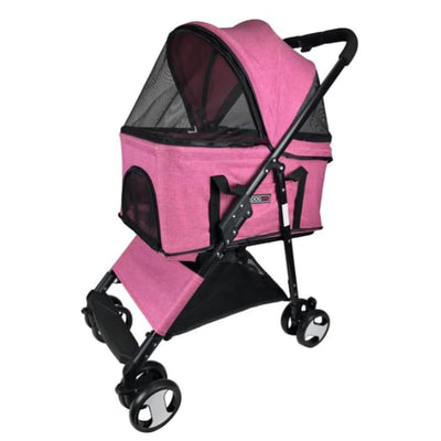 - Executive Pet Stroller With Removable Cradle In Pink Sale