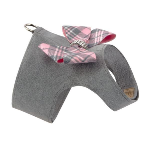- Scotty Puppy Pink Plaid Bailey Harness Nouveau Bow MORE COLOR OPTIONS