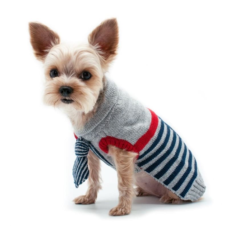 - The Preppy Necktie Dog Sweater clothes for small dogs cute dog apparel cute dog clothes dog apparel dog hoodies