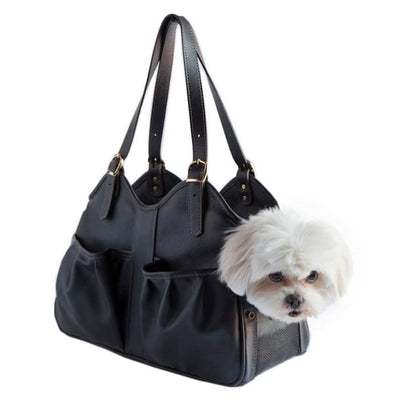 Midnight Metro Couture Dog Carrier luxury dog carriers, luxury dog purse carriers