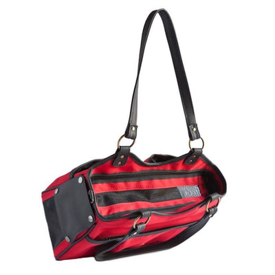Red Metro Classic Dog Carrier luxury dog carriers, luxury dog purse carriers, NEW ARRIVAL