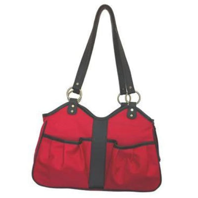 Red Metro Classic Dog Carrier luxury dog carriers, luxury dog purse carriers, NEW ARRIVAL
