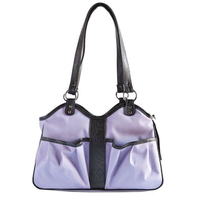 Lilac Metro Classic Dog Carrier luxury dog carriers, luxury dog purse carriers