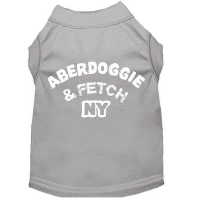 - Aberdoggie And Fetch Dog T-Shirt