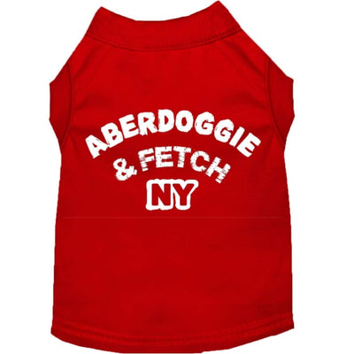 - Aberdoggie And Fetch Dog T-Shirt
