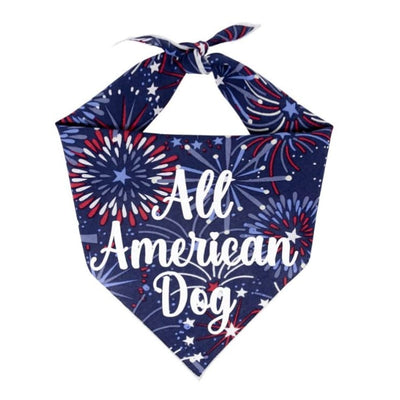 All American Dog Luxe Bandana patriotic