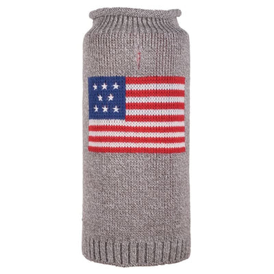 American Flag Roll Neck Dog Sweater Dog Apparel 4th of july, clothes for small dogs, cute dog apparel, cute dog clothes, dog apparel