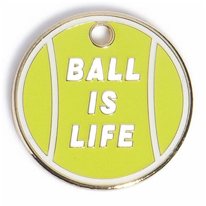 Ball Is Life Engravable Pet ID Tag NEW ARRIVAL