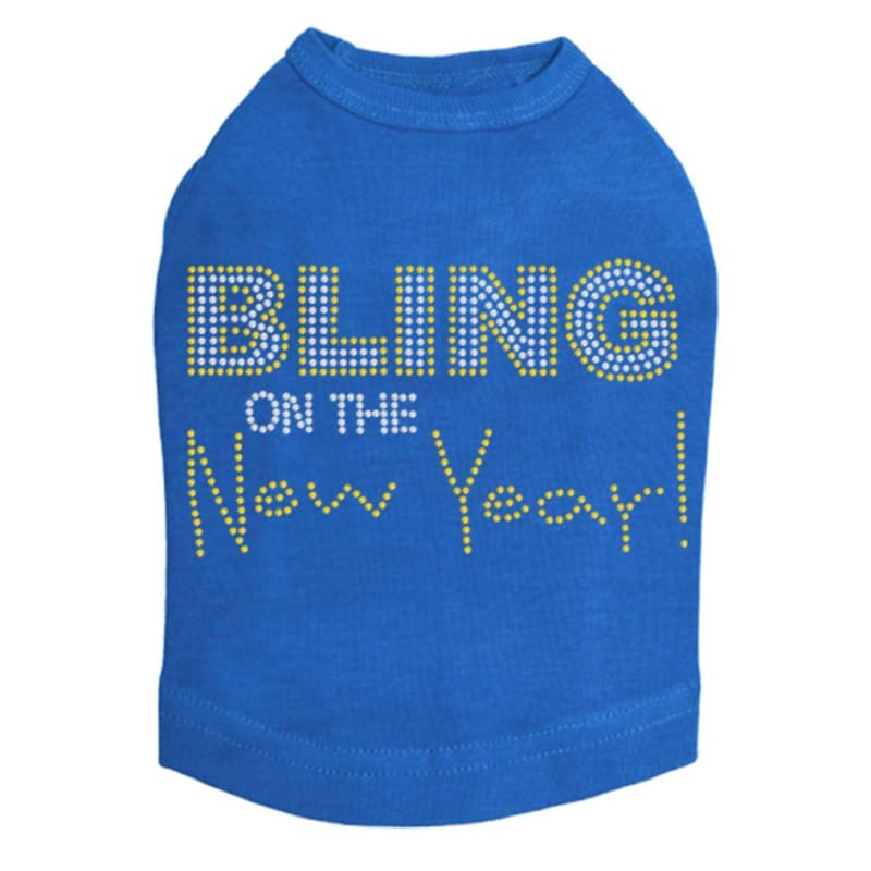 Bling On The New Year Dog Tank Top clothes for small dogs, cute dog apparel, cute dog clothes, dog apparel, dog sweaters