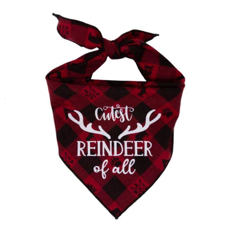 Cutest Reindeer of All Luxe Bandana NEW ARRIVAL