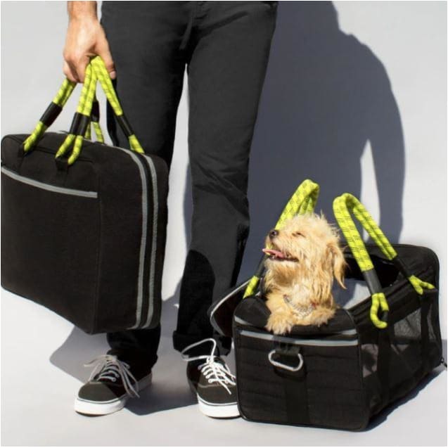 Pet Carrier & Carry-On Bundle Black/Yellow NEW ARRIVAL