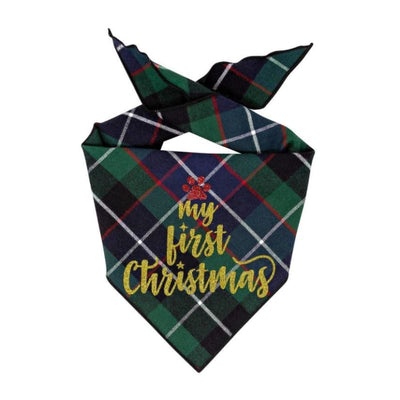 My First Christmas Luxe Bandana NEW ARRIVAL