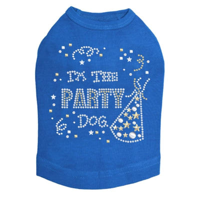 I’m The Party Dog Tank Top clothes for small dogs, cute dog apparel, cute dog clothes, dog apparel, dog sweaters