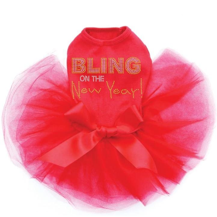 Bling On The New Year Tutu Dog Dress Dog Apparel clothes for small dogs, cute dog apparel, cute dog clothes, cute dog dresses, dog apparel