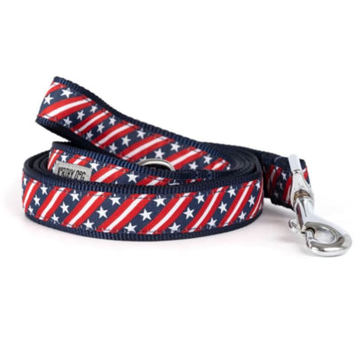 Bias Stars and Stripes Collar & Leash Collection Pet Collars & Harnesses 4th of july, bling dog collars, cute dog collar, dog collars, fun 